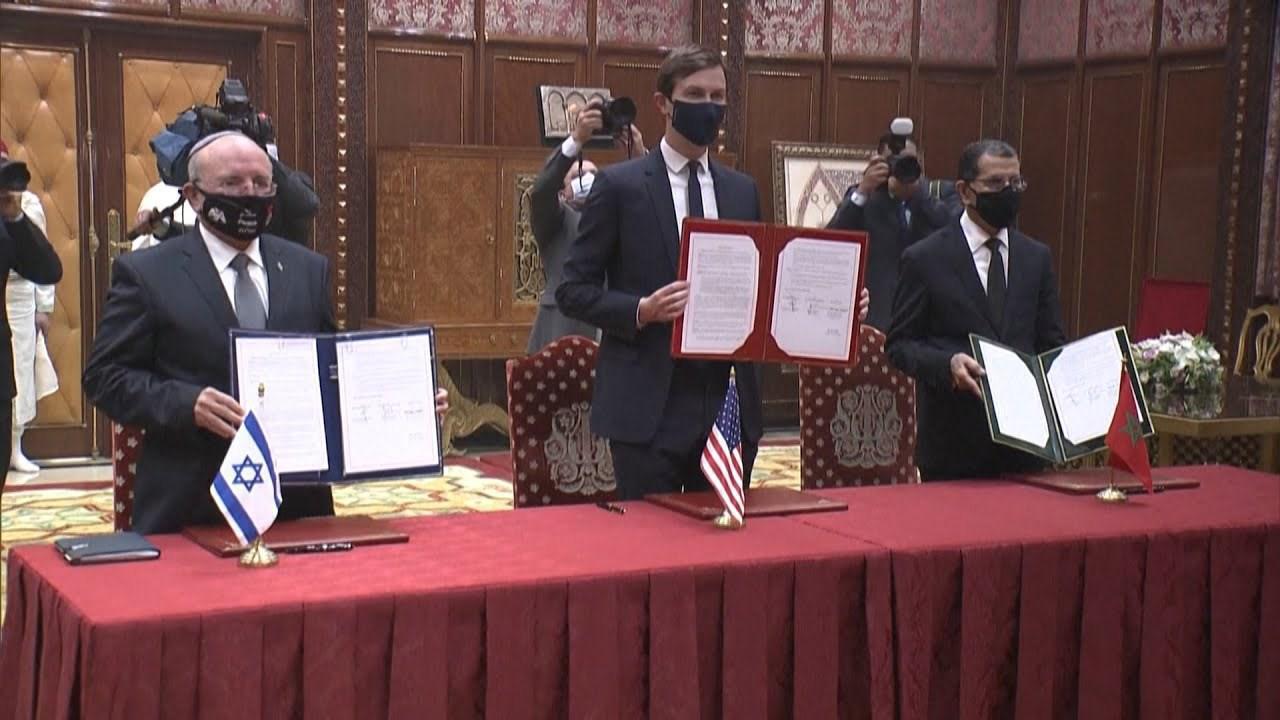 Signature à Rabat de l'accord tripartite entre le Maroc, les Etats-Unis et Israël