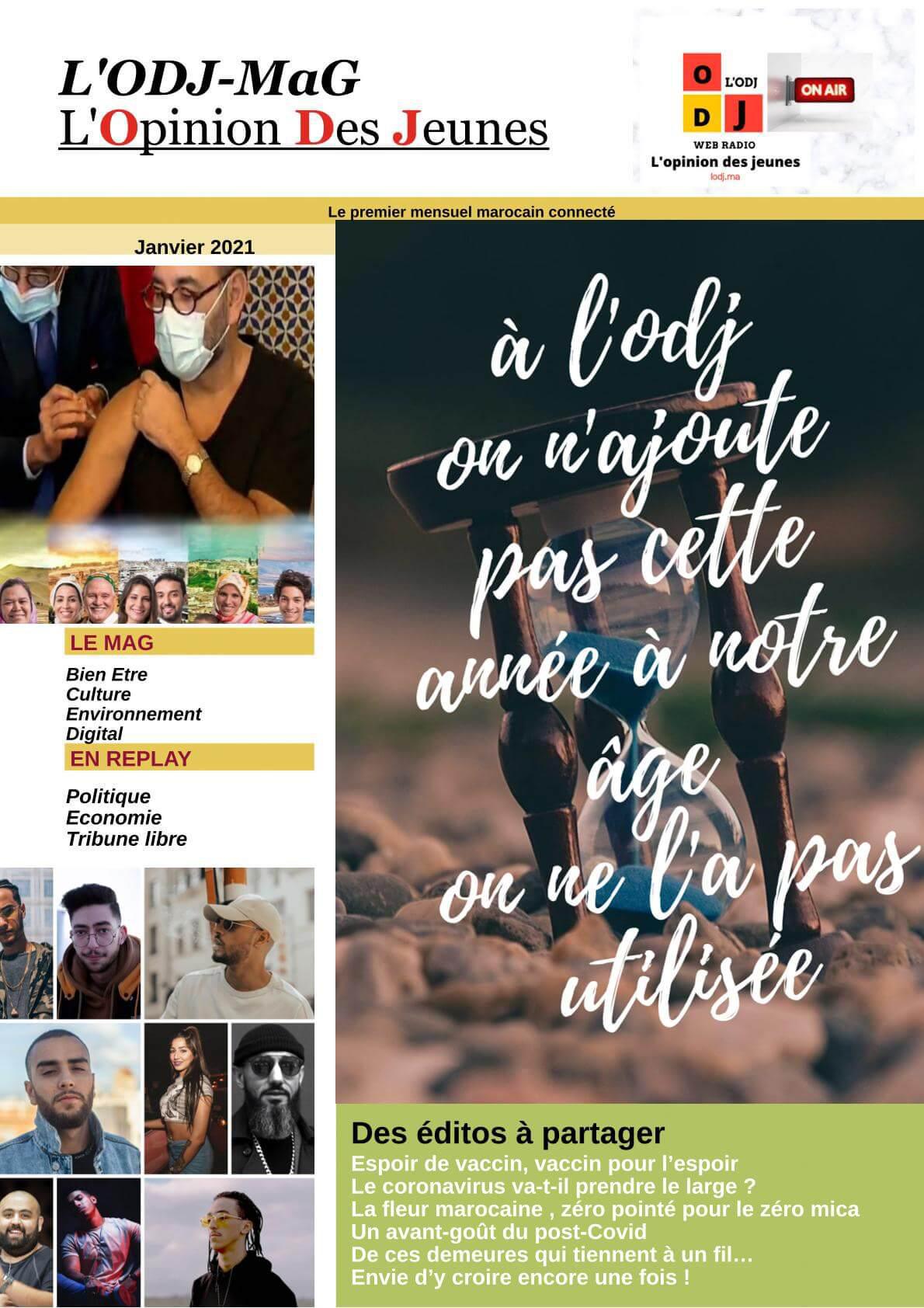 L'ODJ MaG Janvier 2021