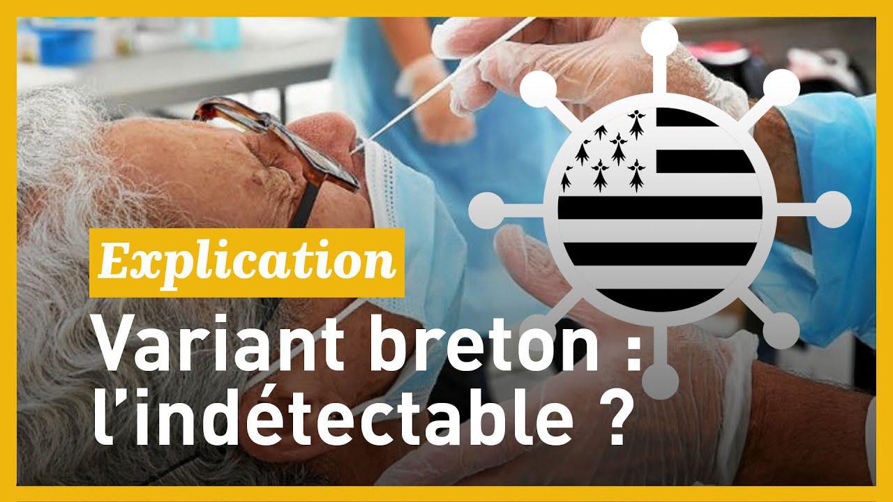 ​Un nouveau variant  breton non dépisté par le test PCR