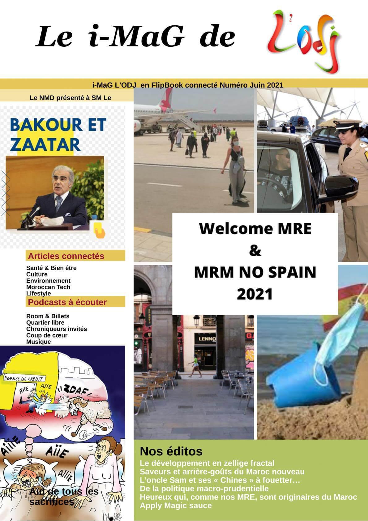 Parution de L'ODJ i-MaG Juin 2021
