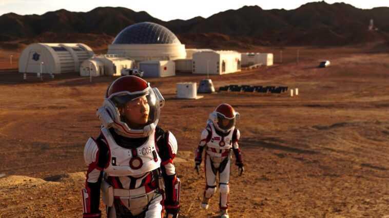 Mars : la Chine va installer sa base habitée en 2033