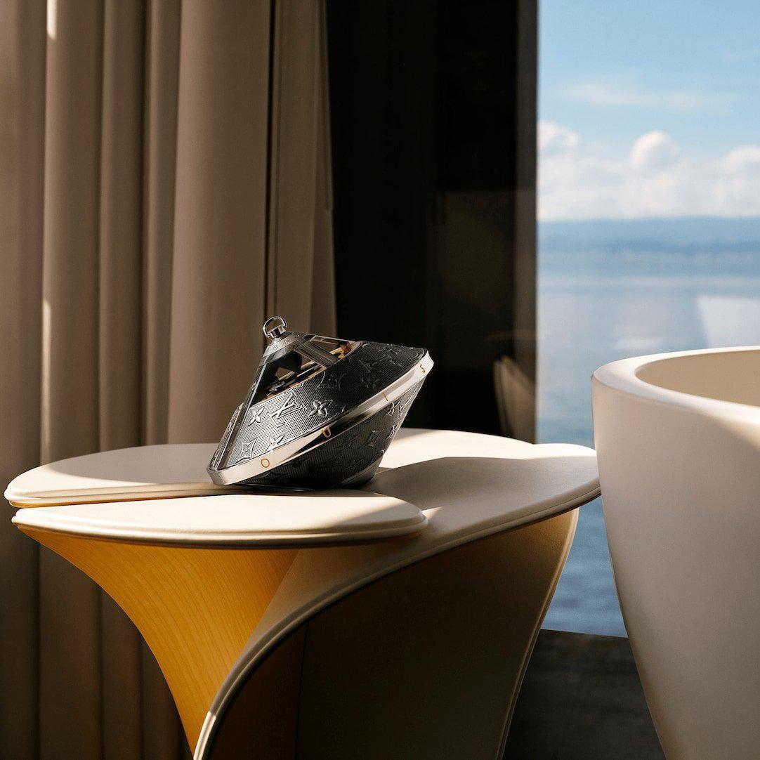 Mode : Louis Vuitton lance une enceinte portable au look extraterrestre