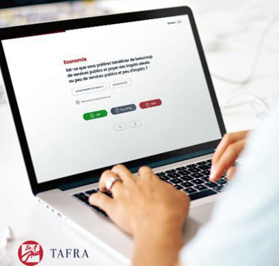 Quizz NKHTAR 2021 : Un mini-jeu « Choisis ton parti »