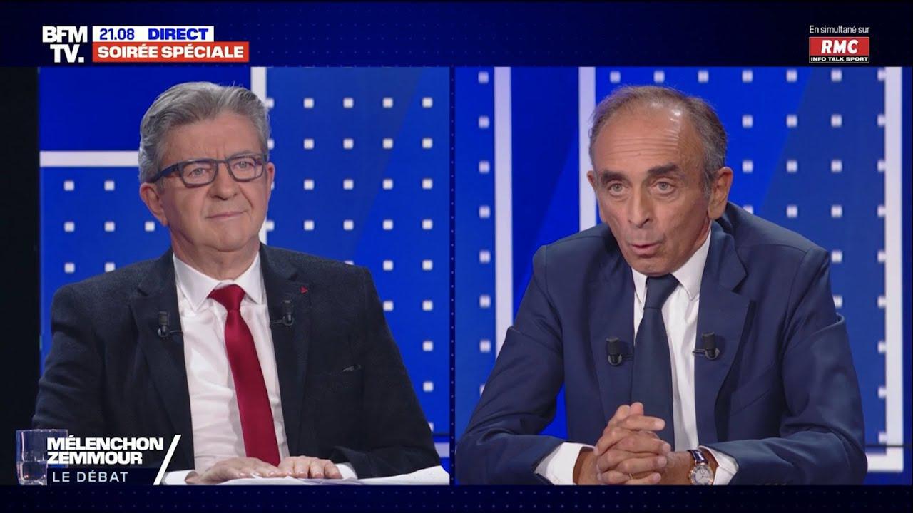 Débat Mélenchon VS Zemmour
