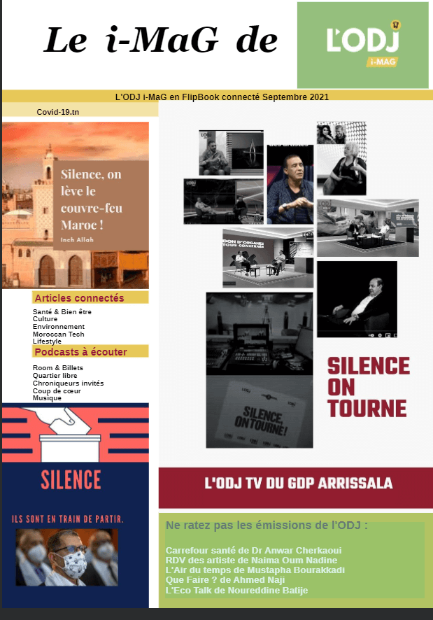 Annonce : Parution de i-MaG de l'ODJ Septembre 2021