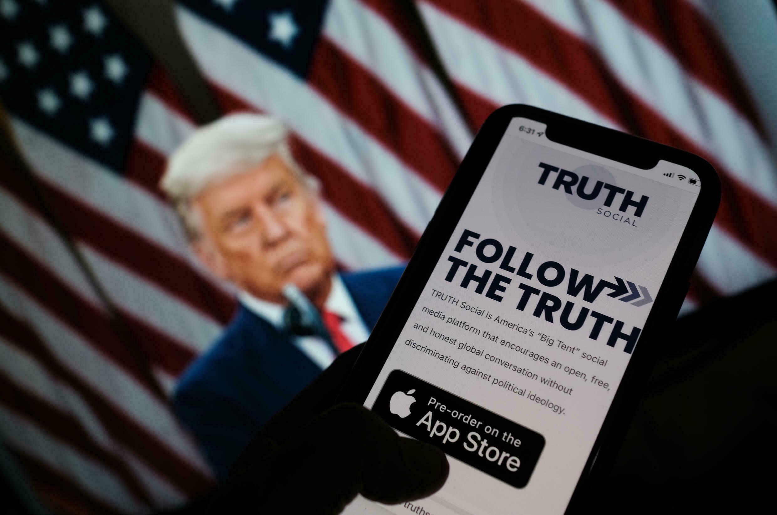 Trump lance une nouvelle plateforme de communication: objectif 2024 ?