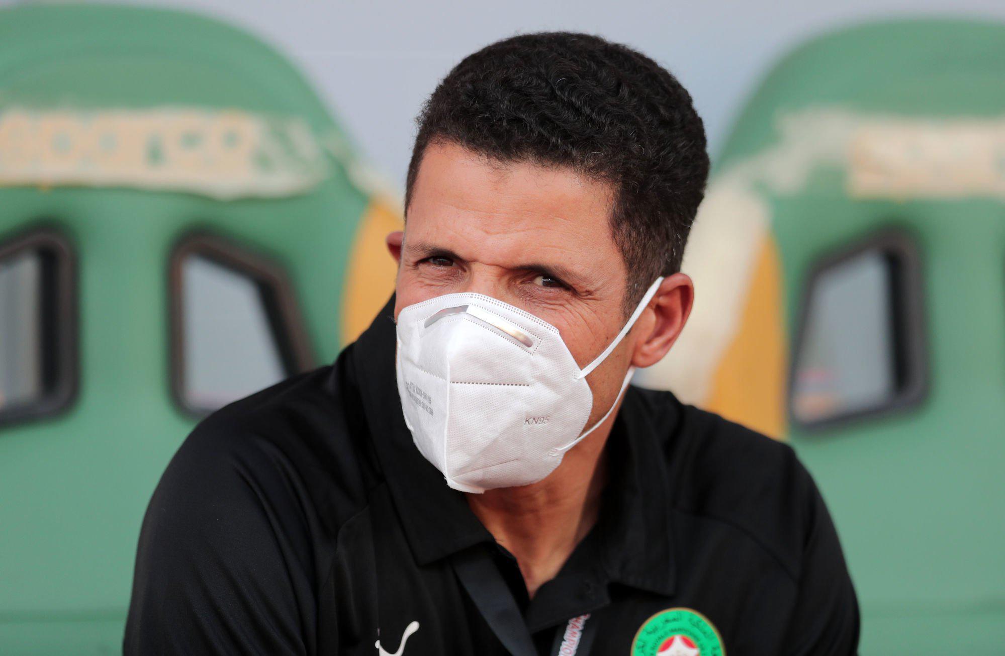Houcine Ammouta, entraineur de l'équipe nationale des joueurs locaux.