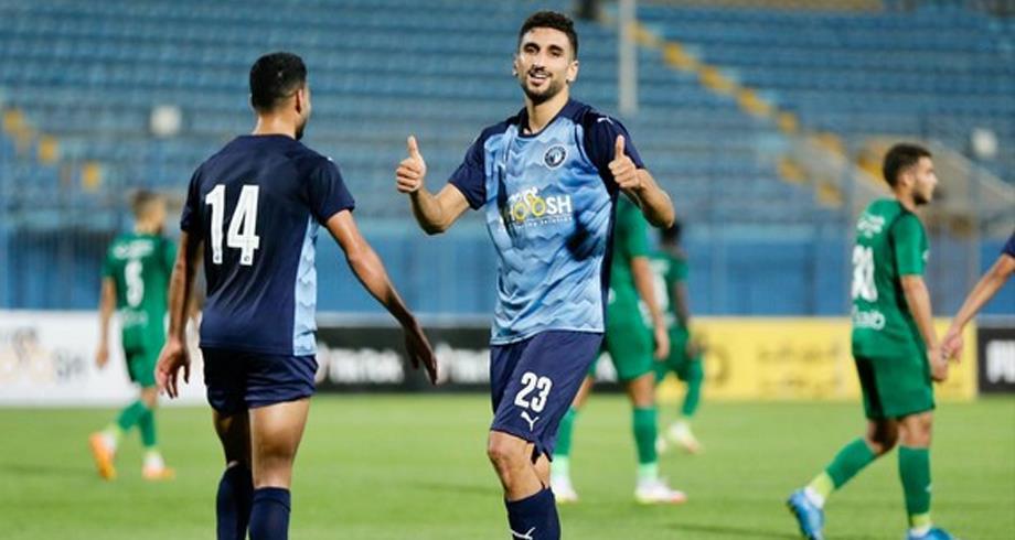 Pyramids FC                      Walid El Karti réussit un doublé
