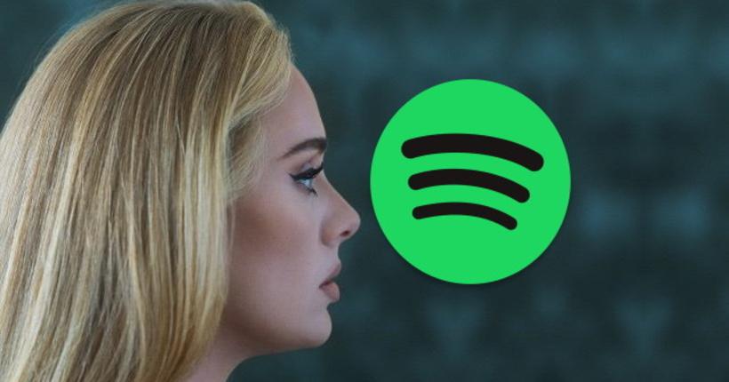 Spotify change son fonctionnement à la demande d'Adele