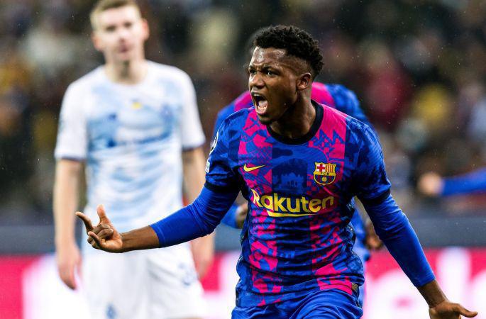 Ansu Fati :un seul objectif ,la ligue des champions