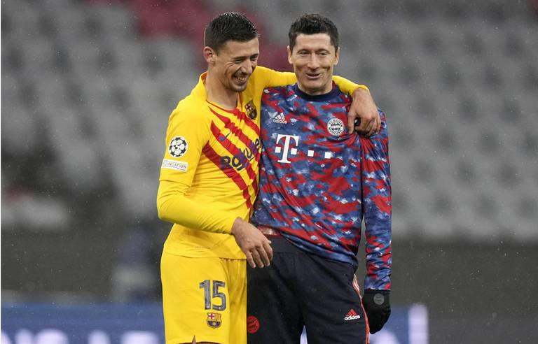 Lenglet s’explique sur la photo avec Lewandowski