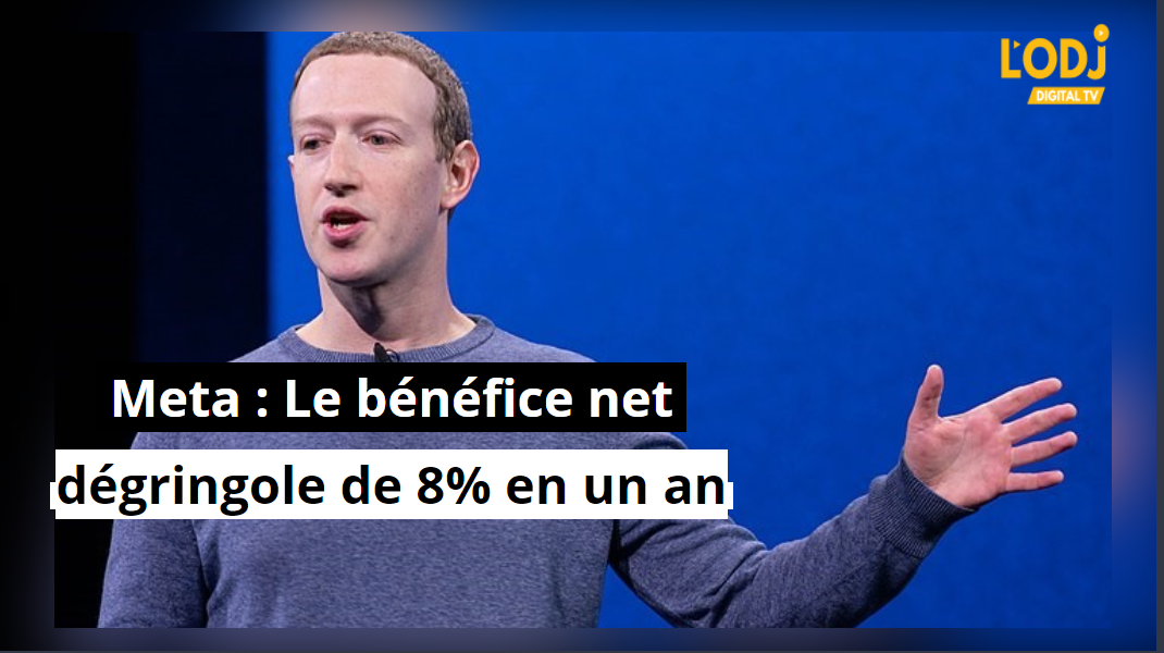 Meta : Le bénéfice net dégringole de 8% en un an
