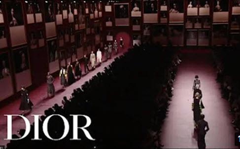 Fashion week : Défilé Christian Dior - Automne Hiver 2022/2023