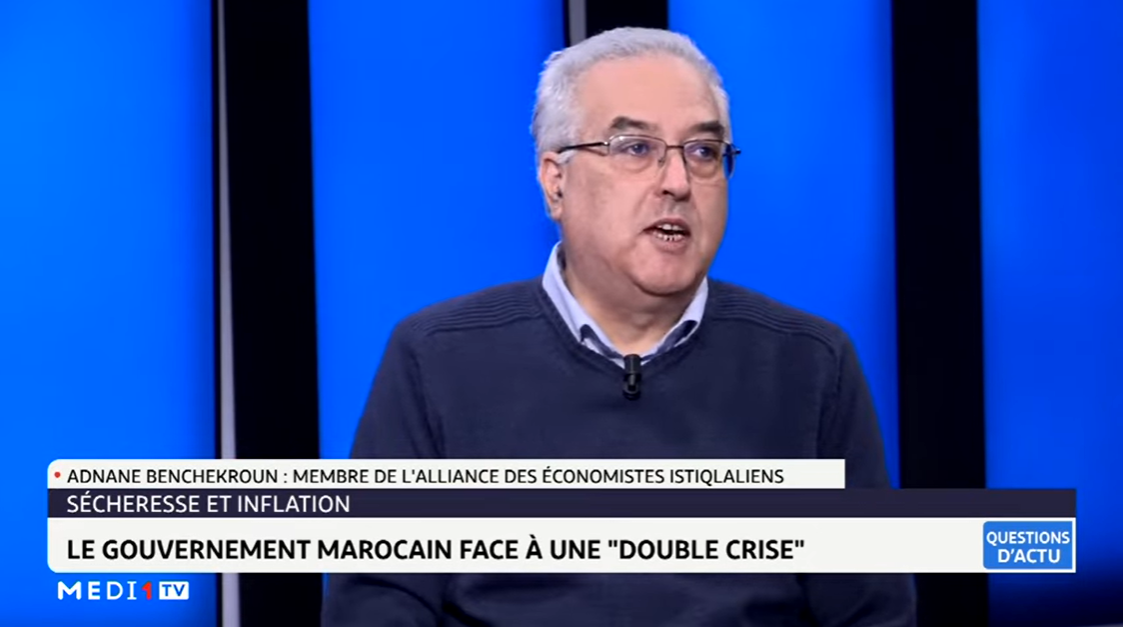 Questions d'actu sur MEDI1 TV : Guerre en Ukraine et sècheresse et inflation au Maroc