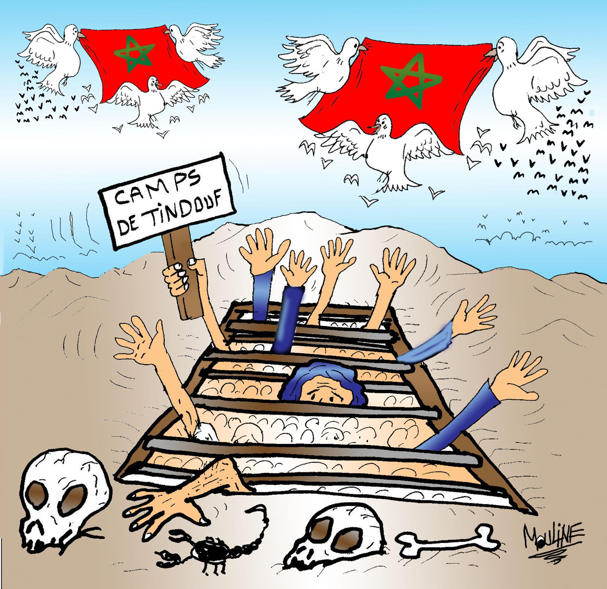 Les sahraouis réellement marocains des camps de Tindouf n'attendent que de rentrer chez eux