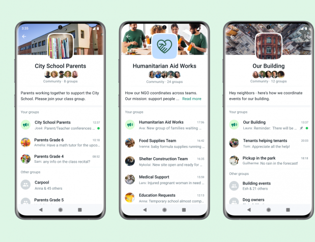 WhatsApp dévoile une nouvelle fonctionnalité, "communautés"