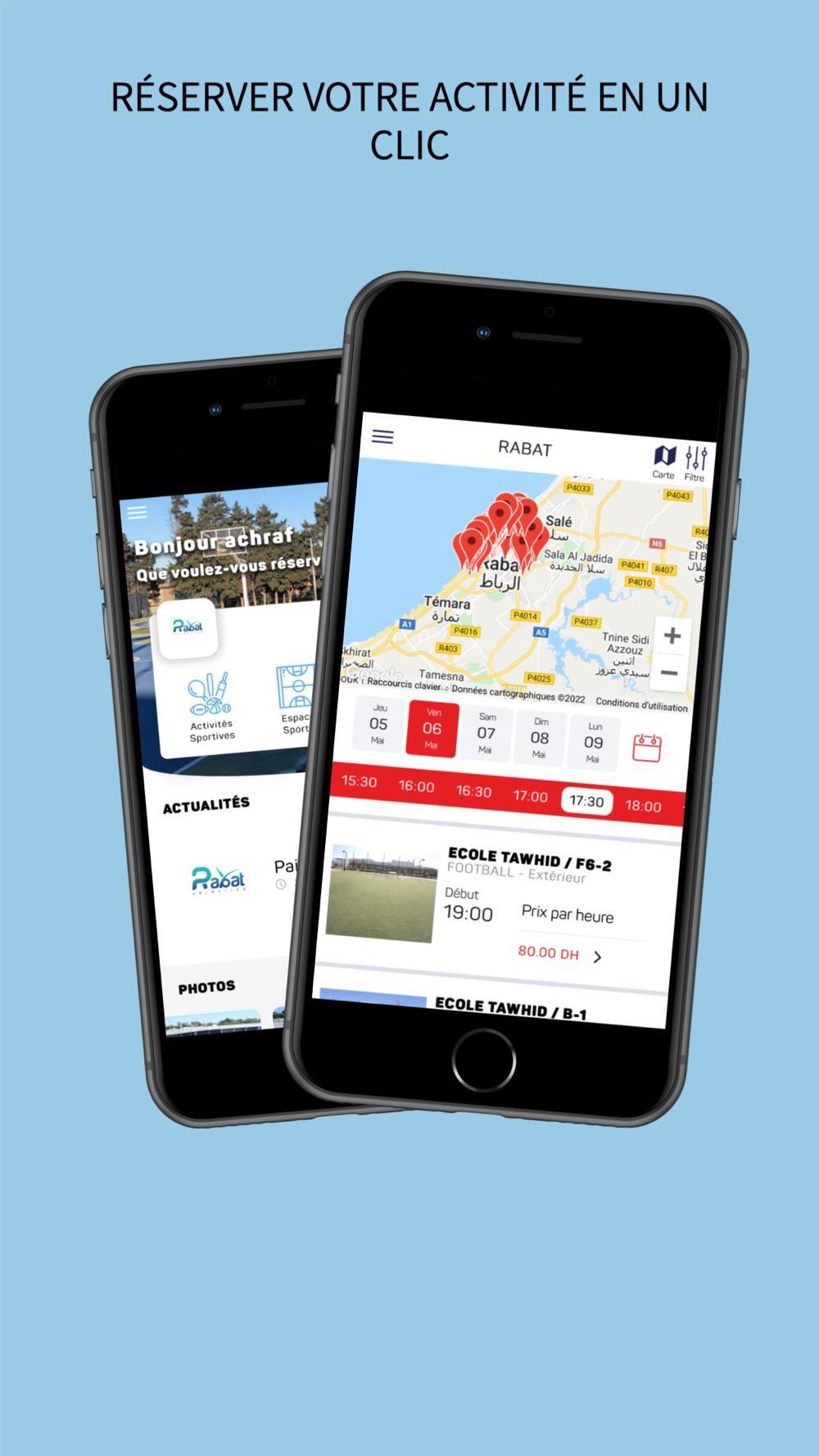 L'application RABAT ANIMATION disponible sur les stores