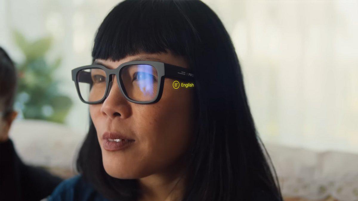 Des lunettes Google connectées qui traduisent de multiples langues en temps réel