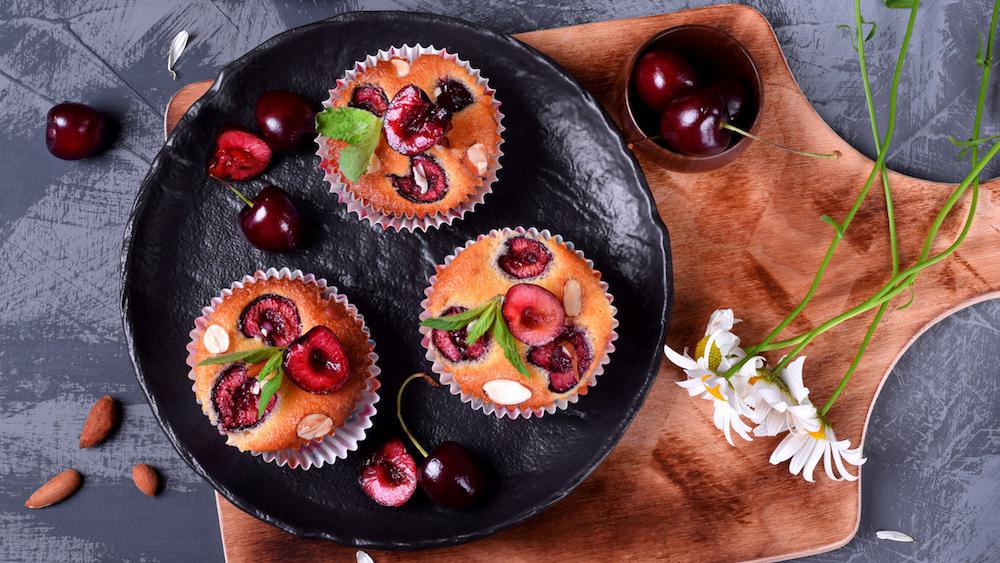 Financiers aux cerises