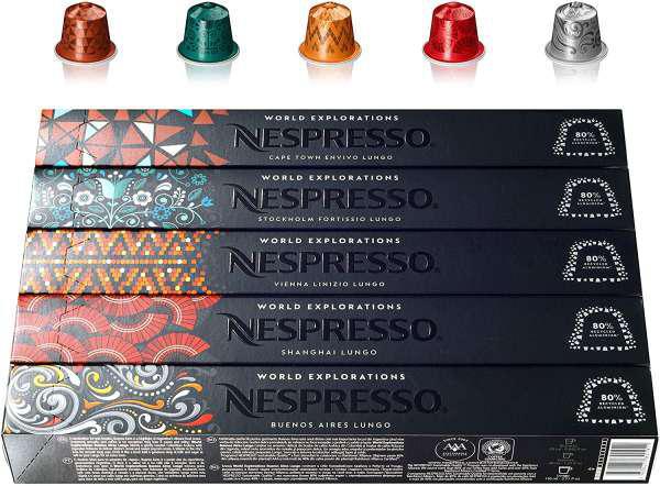 World Explorations : Nespresso enrichit sa gamme