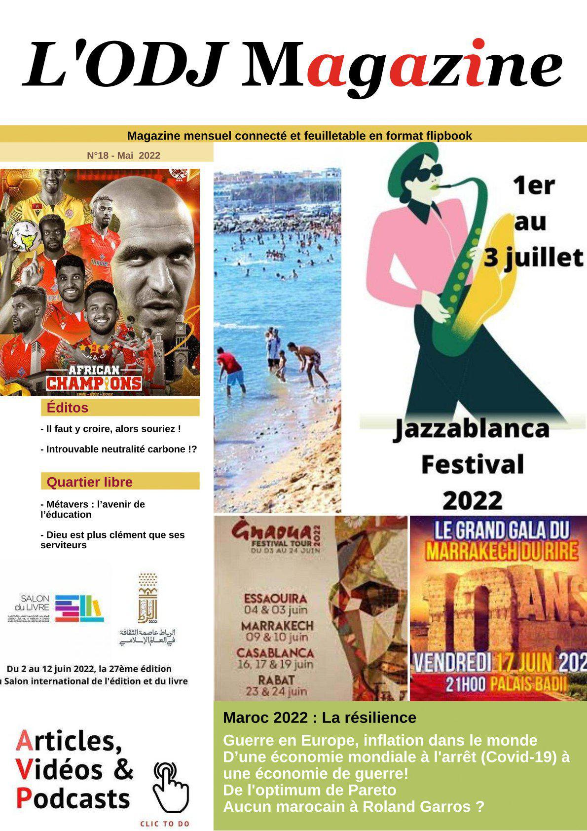 Parution de i-MaG de L'ODJ Mai 2022