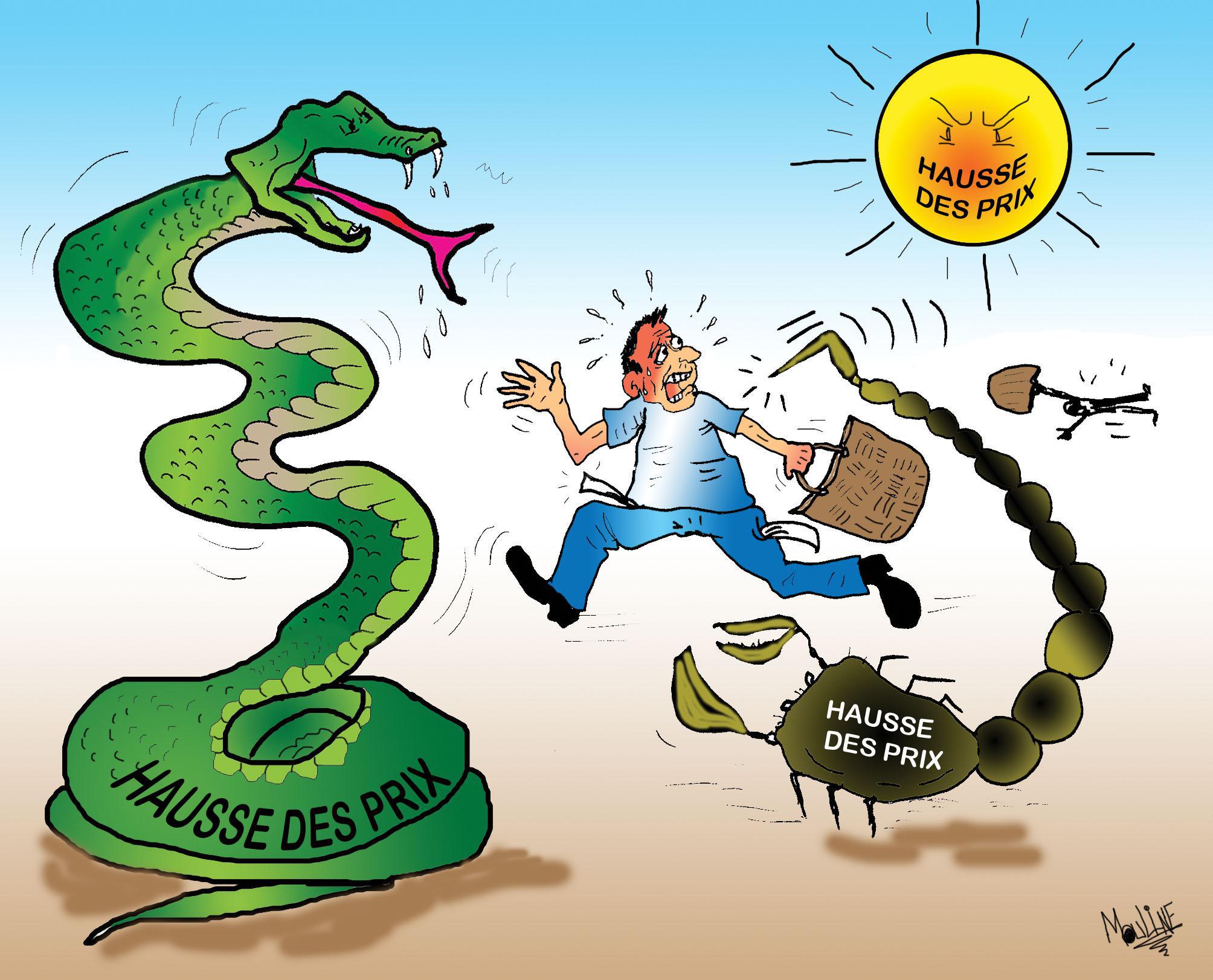Caricature Réalisée par Mohammed Yassir Mouline