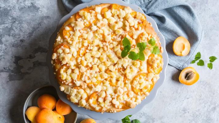 Crumble aux abricots