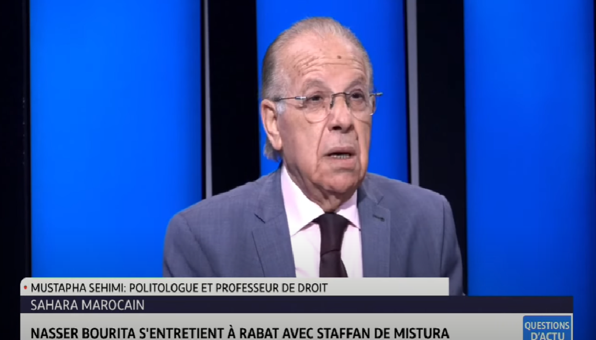Visite de Staffan de Mistura au Maroc. Lecture de Mustapha Sehimi