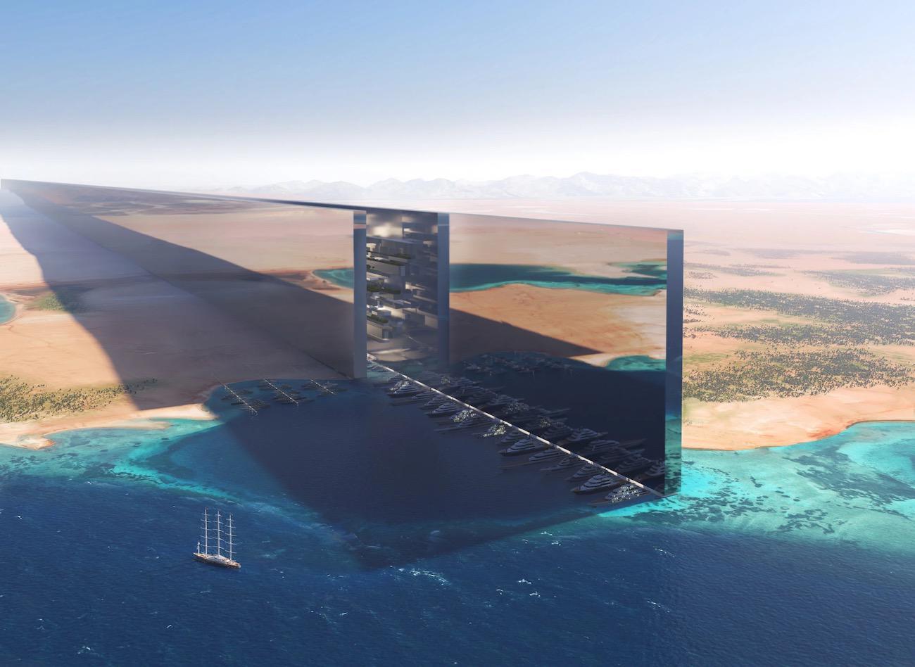 Neom : une ville miroir de 170 km va héberger 9 millions d’habitants en Arabie Saoudite