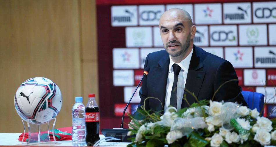 Matchs amicaux : Walid Regragui va dévoiler sa liste lundi prochain
