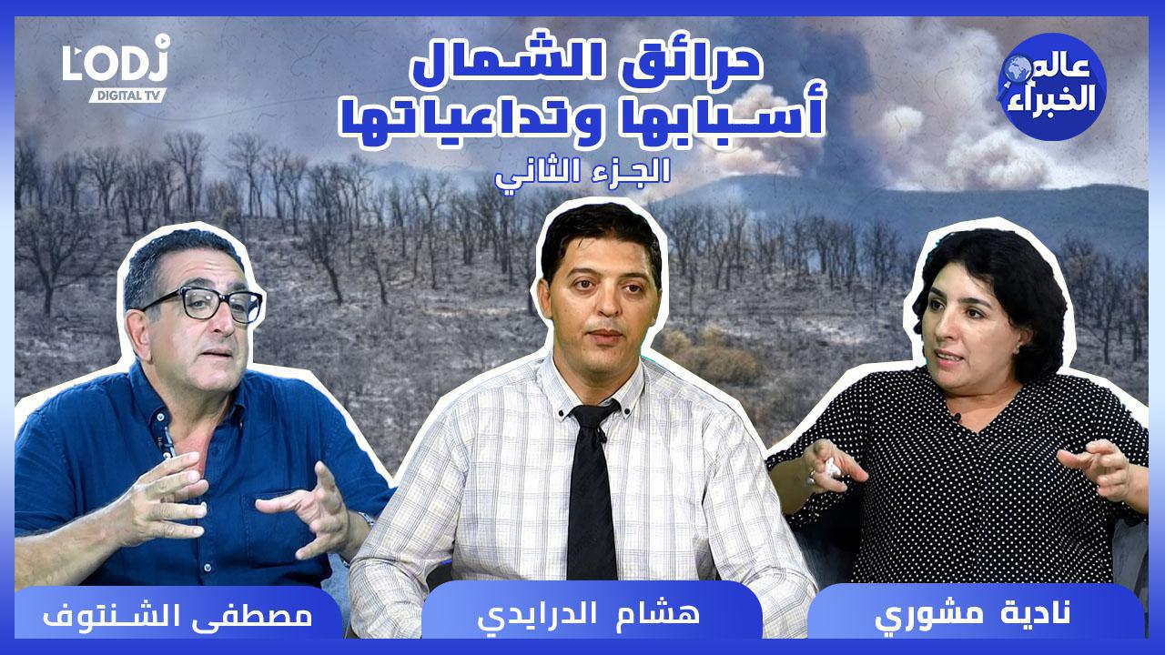 الجزء الثاني لبرنامج عالم الخبراء : حرائق الشمال، أسبابها وتداعياتها