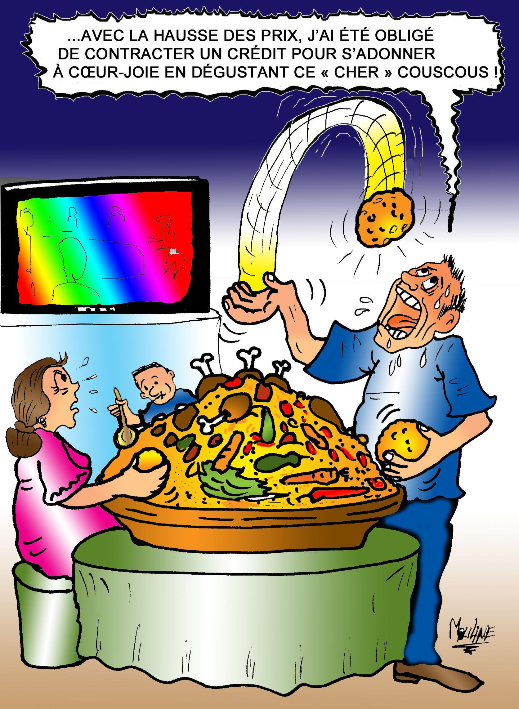 Caricature Réalisée par Mohammed Yassir Mouline	