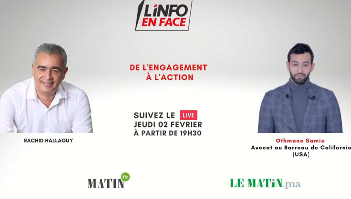 L’info en face avec Othmane Samie