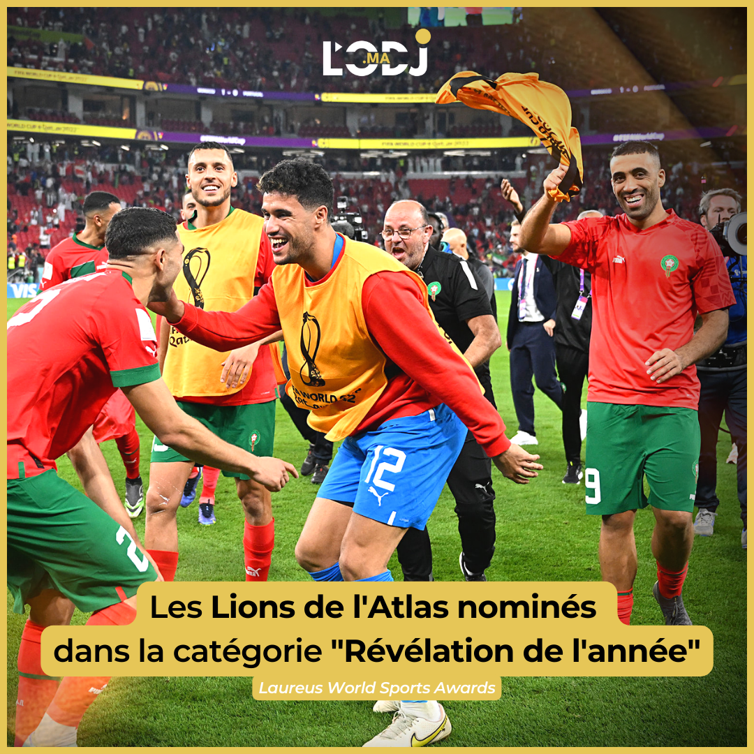 Les Lions de l'Atlas nominés dans la catégorie "Révélation de l'année"