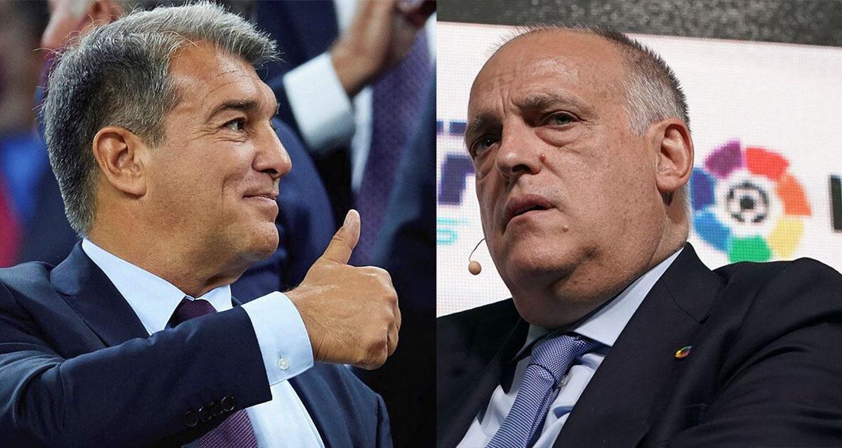 Tebas avertit laporta…