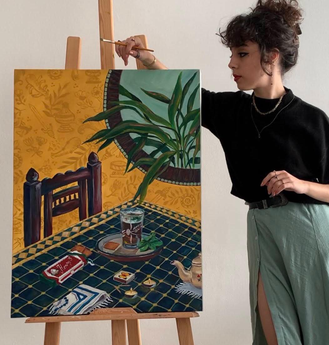 Interview : de la toile à l'âme, plongée dans l'univers de Wiam Azhar