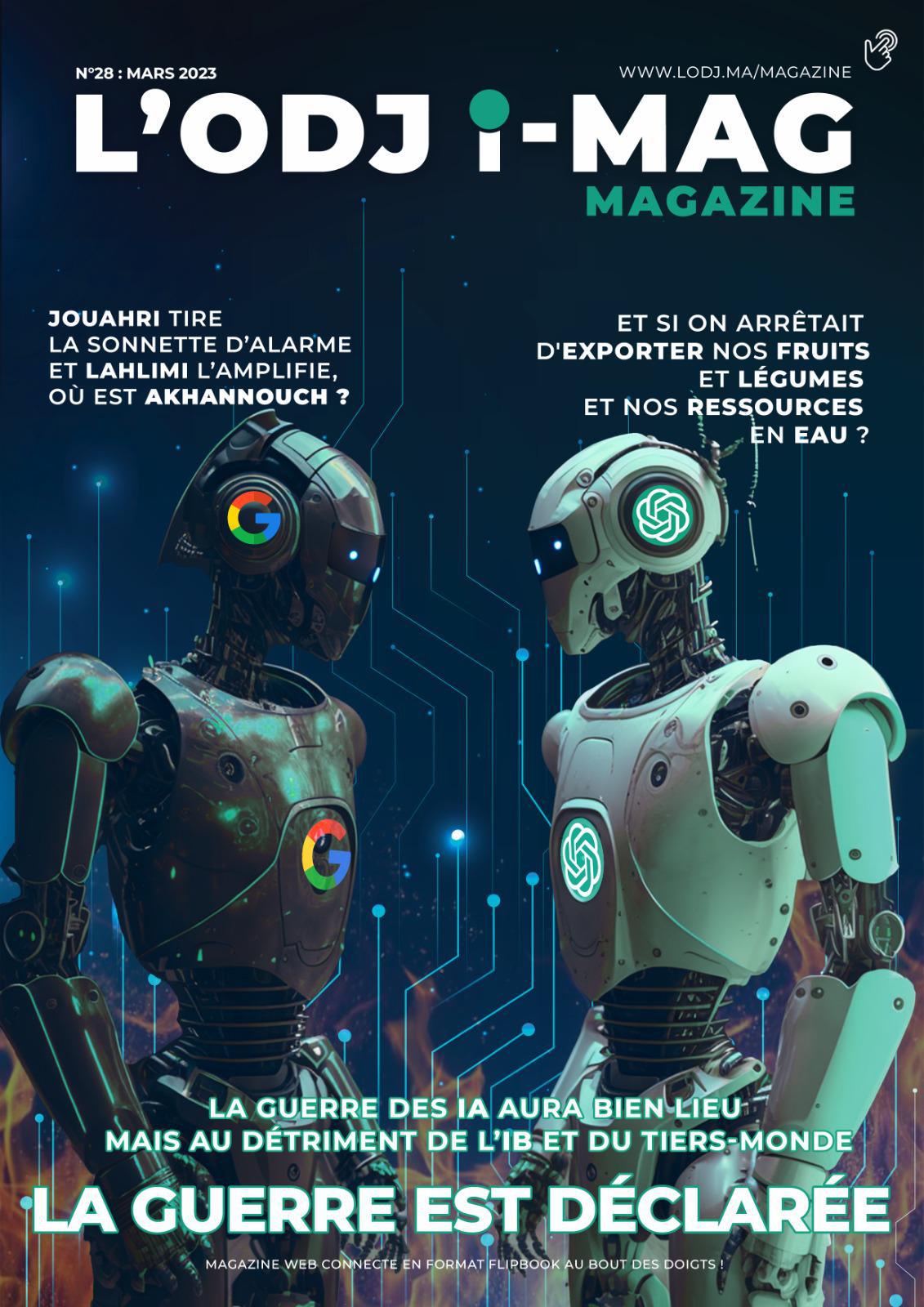 J-1 : parution de L'ODJ 'I-Mag Mars 2023