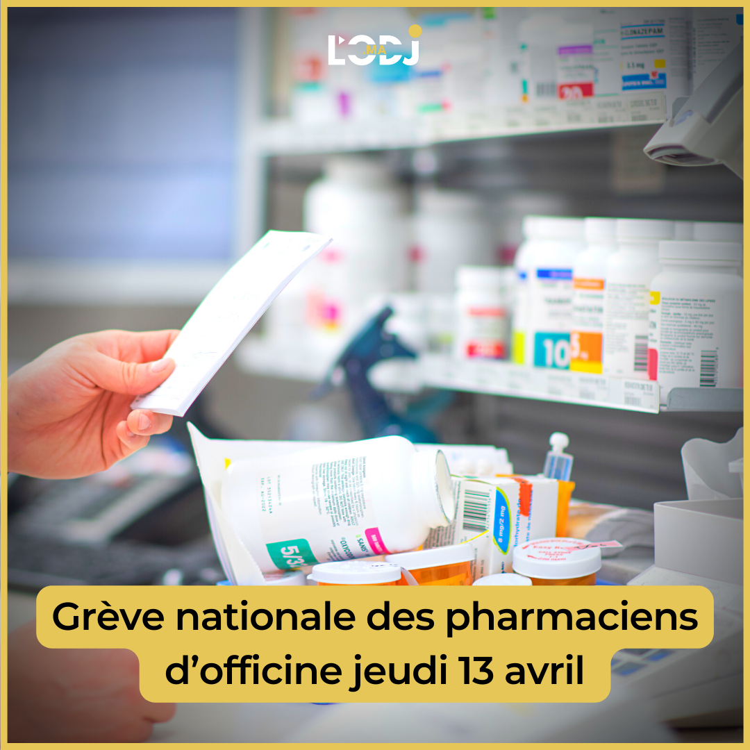 Grève nationale des pharmaciens d’officine jeudi 13 avril