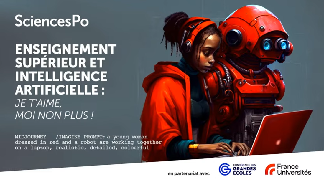 Enseignement supérieur et intelligence artificielle : je t’aime, moi non plus