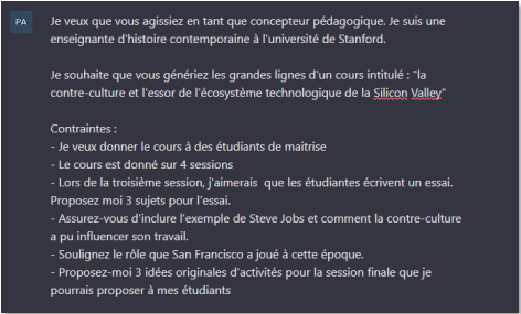 L’art du « Prompt » : Guide 101 pour les enseignants