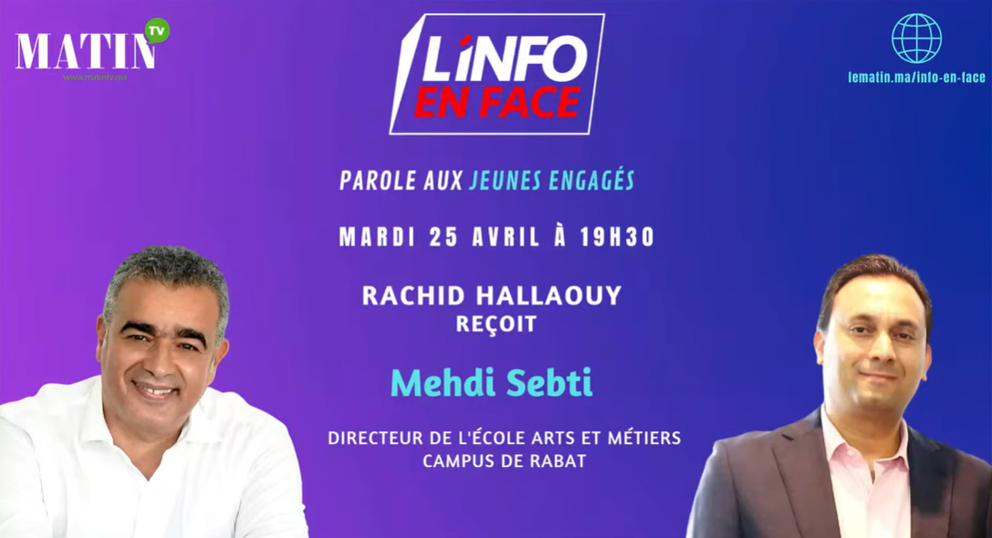 L'Info en Face spécial jeunes engagés avec Mehdi Sebti