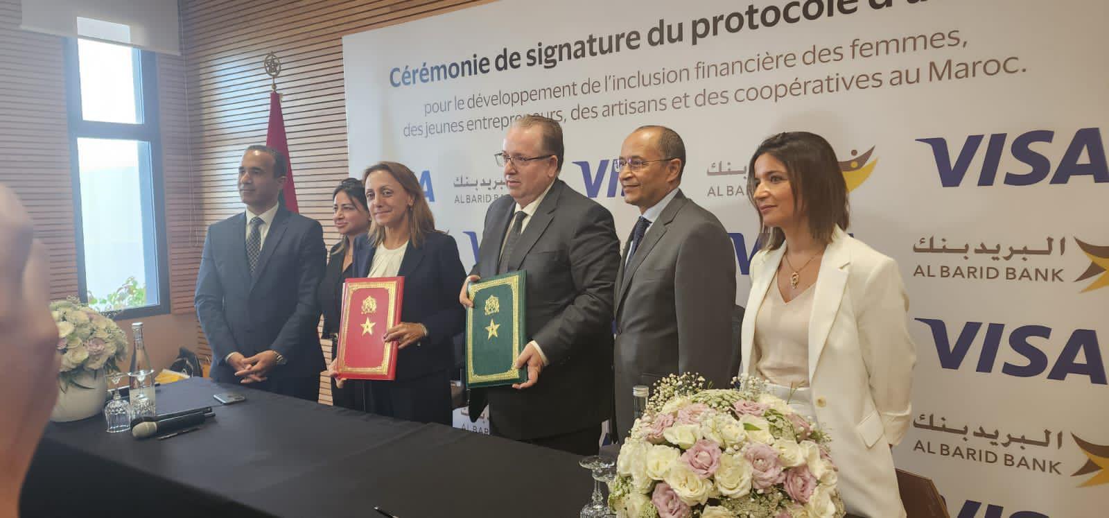 Al Barid Bank signe un partenariat avec Visa
