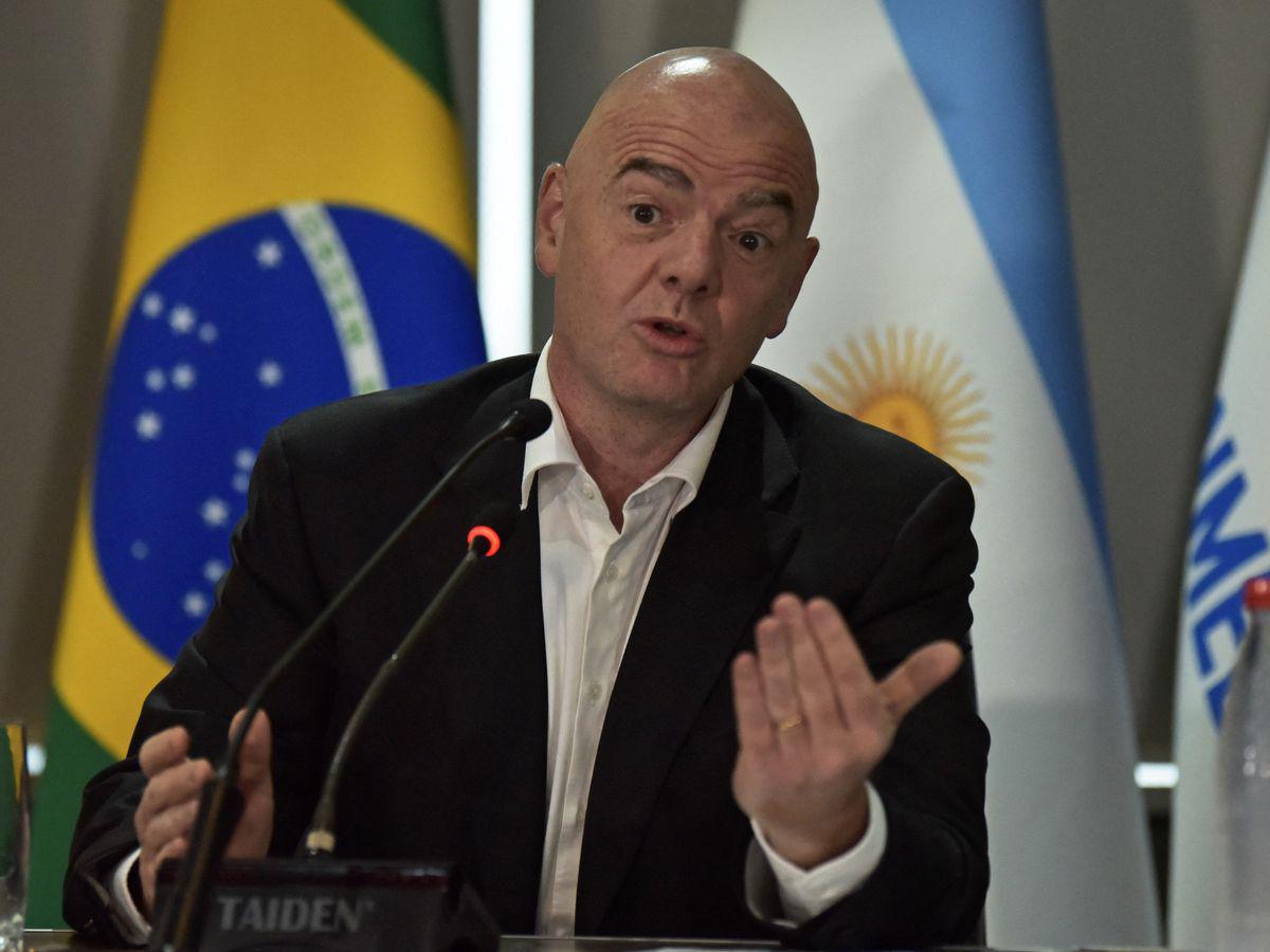 Racisme : Infantino exprime sa "pleine solidarité" avec Vinicius