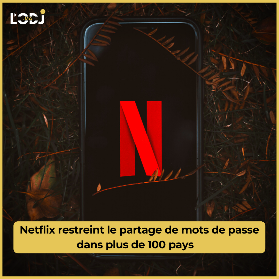 Netflix restreint le partage de mots de passe dans plus de 100 pays