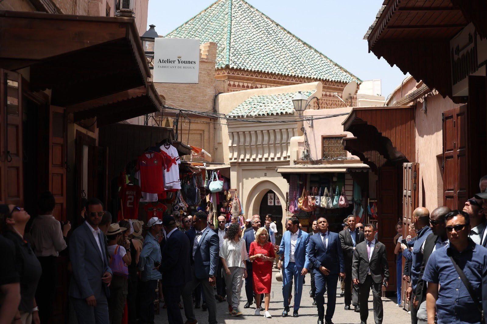 La Première Dame des Etats-Unis à Marrakech