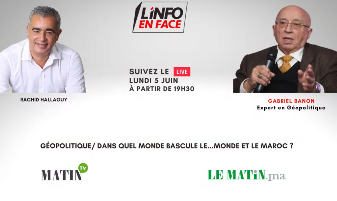 L'Info en Face avec Gabriel B﻿anon