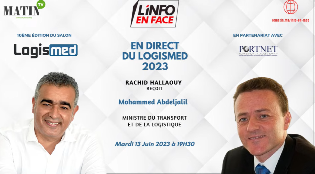 L'Info en Face en direct du Logismed 2023 avec Mohammed Abdeljalil