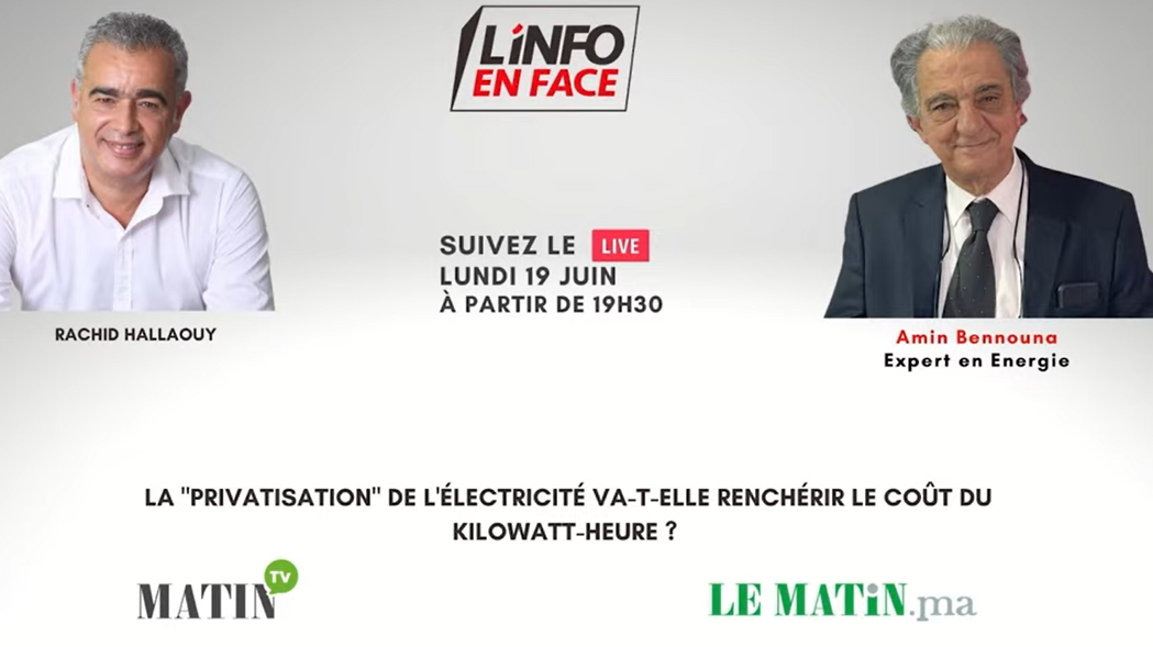 L'Info en Face avec Amin Bennouna