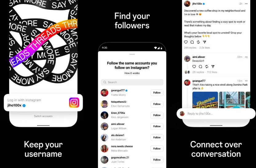 Des images dévoilent le nouveau rival de Twitter développé par Meta