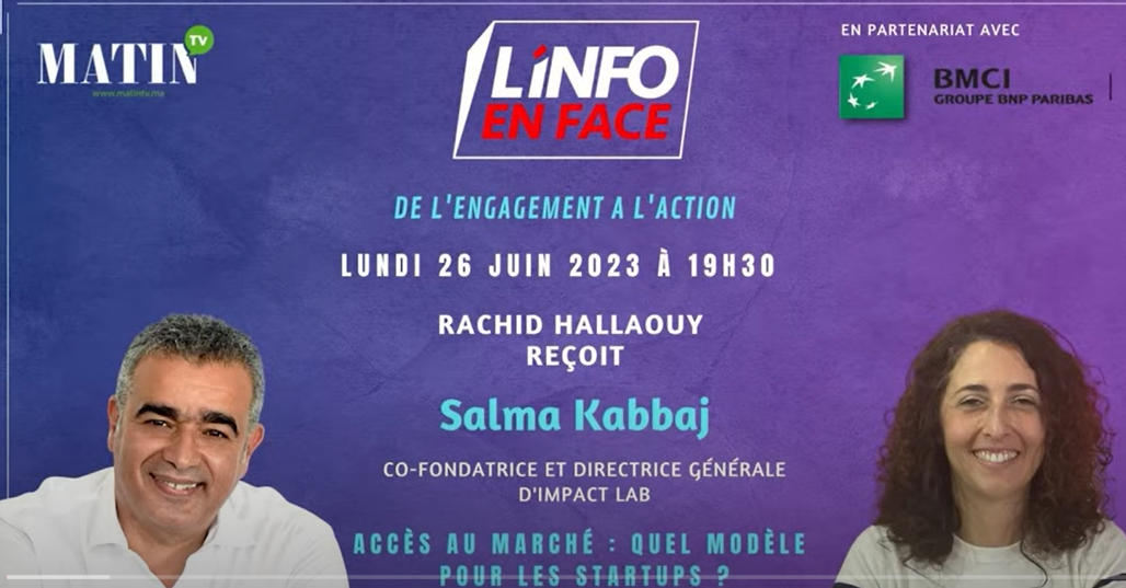 L'Info en Face spécial jeunes engagés avec Salma Kabbaj